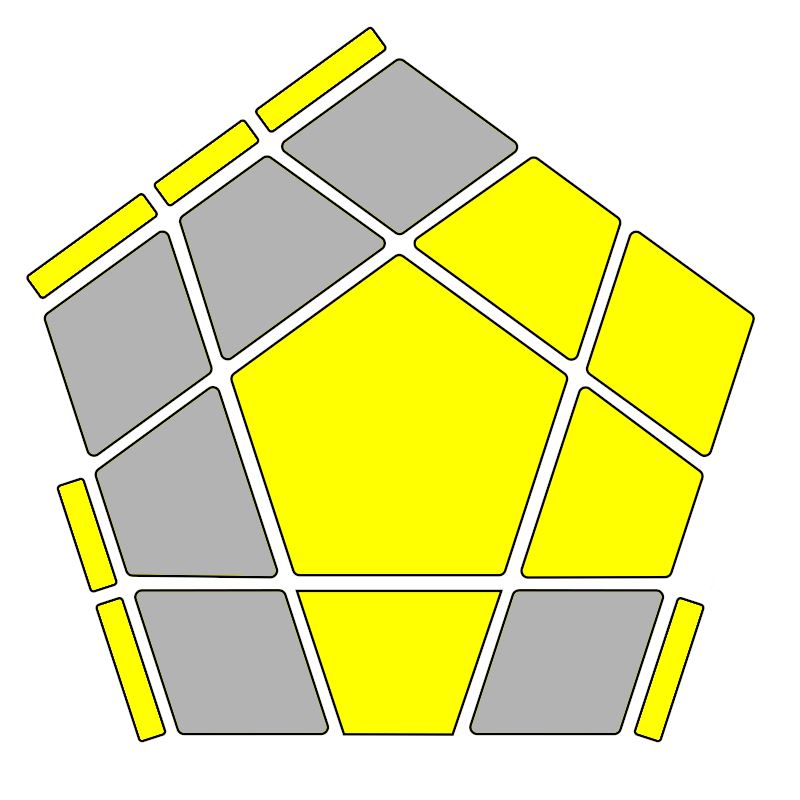 Megaminx OLL Algorithm 156