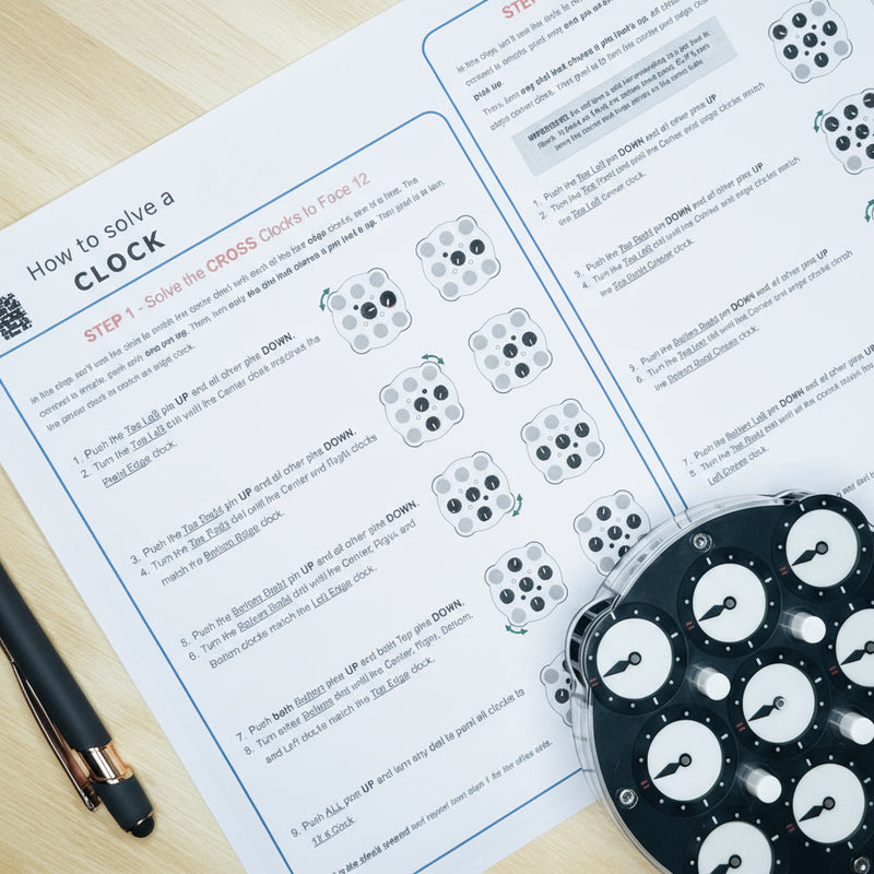 How To Solve a CLOCK Beginners Guide PDF DOWNLOAD